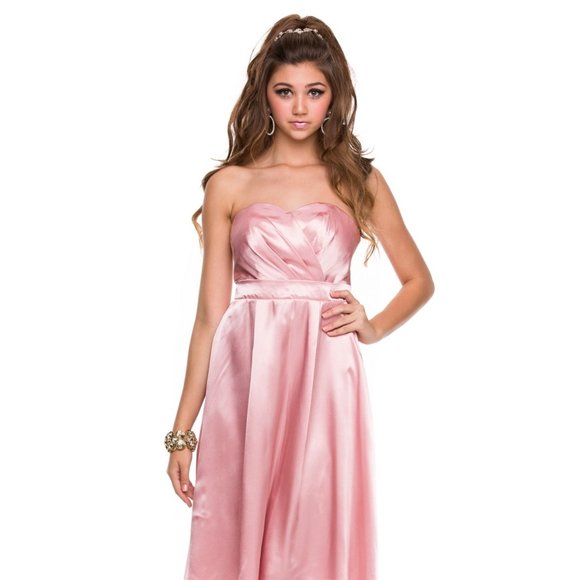 NEW KNEES LENGTH SLEEVELESS OFF SHOULDER A-LINE DRESS WITH ZIPPER BACK NX 2694 - Picture 1 of 8